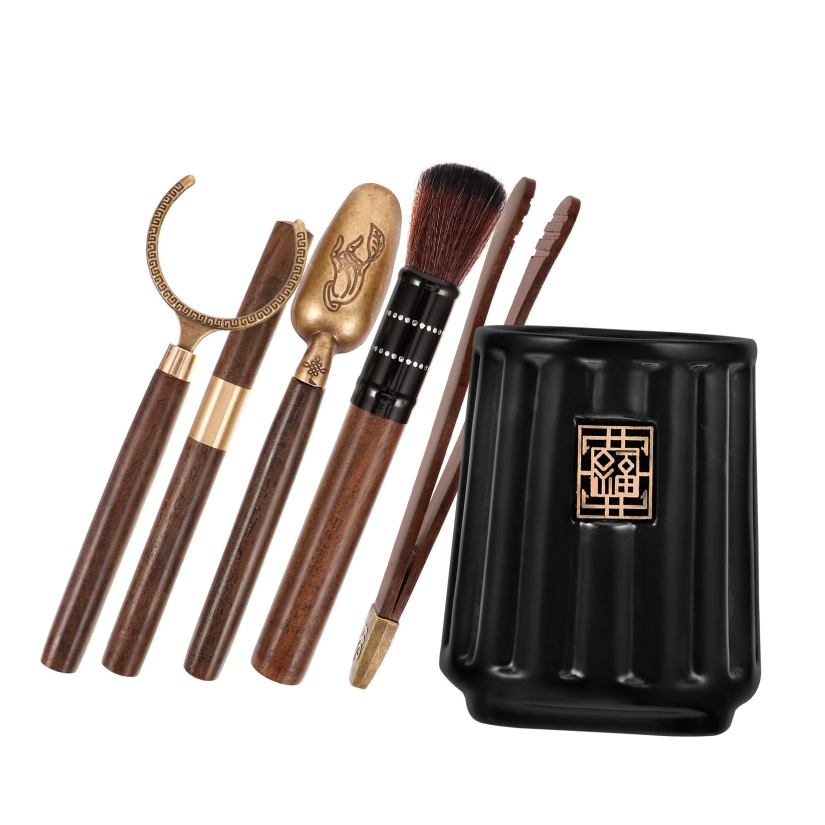 SOLUSTRE 3sätze Chinesischen Teezubehör Für Teezeremonie Teiliges Gongfu Teeset Hochwertiger Für Teeliebhaber Und Sammler