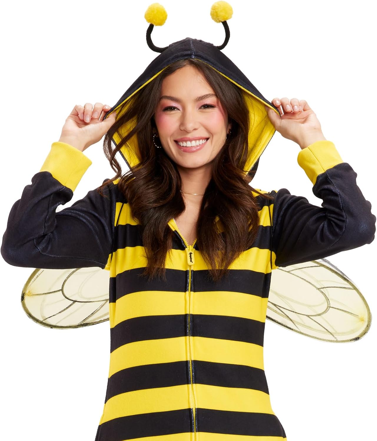 Tipsy Elves Halloween Dress Costumes for Women - Wildy Cute Fun Adult Women's Zip Up Animal Halloween Costumes - Image 3