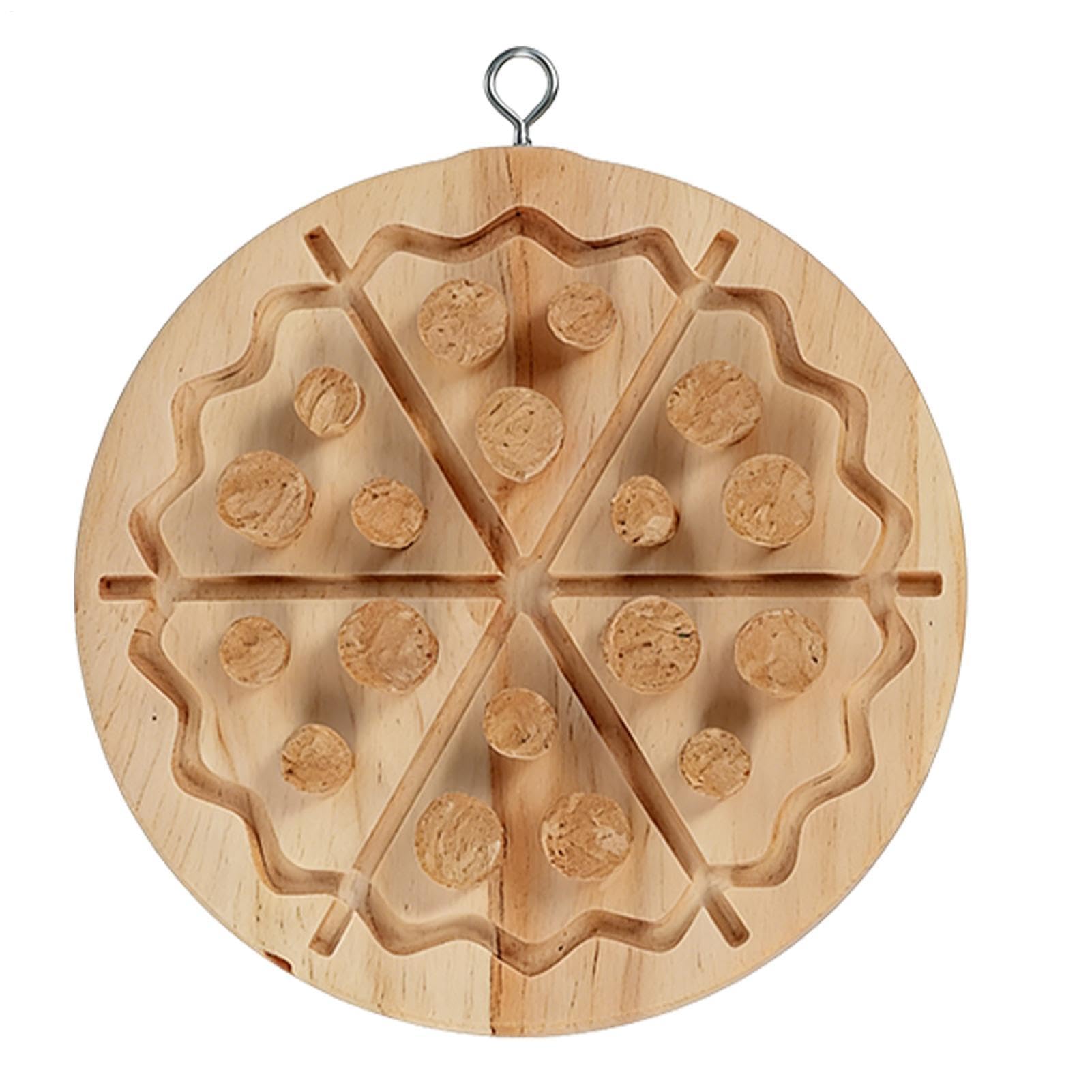 Bird Toys - Wooden Chew Game with Removable Corks | Bird Cage Toys - for Training Mental Stimulation Physical Exercise Boredom Prevention Beak Health Environmental Enrichment Home