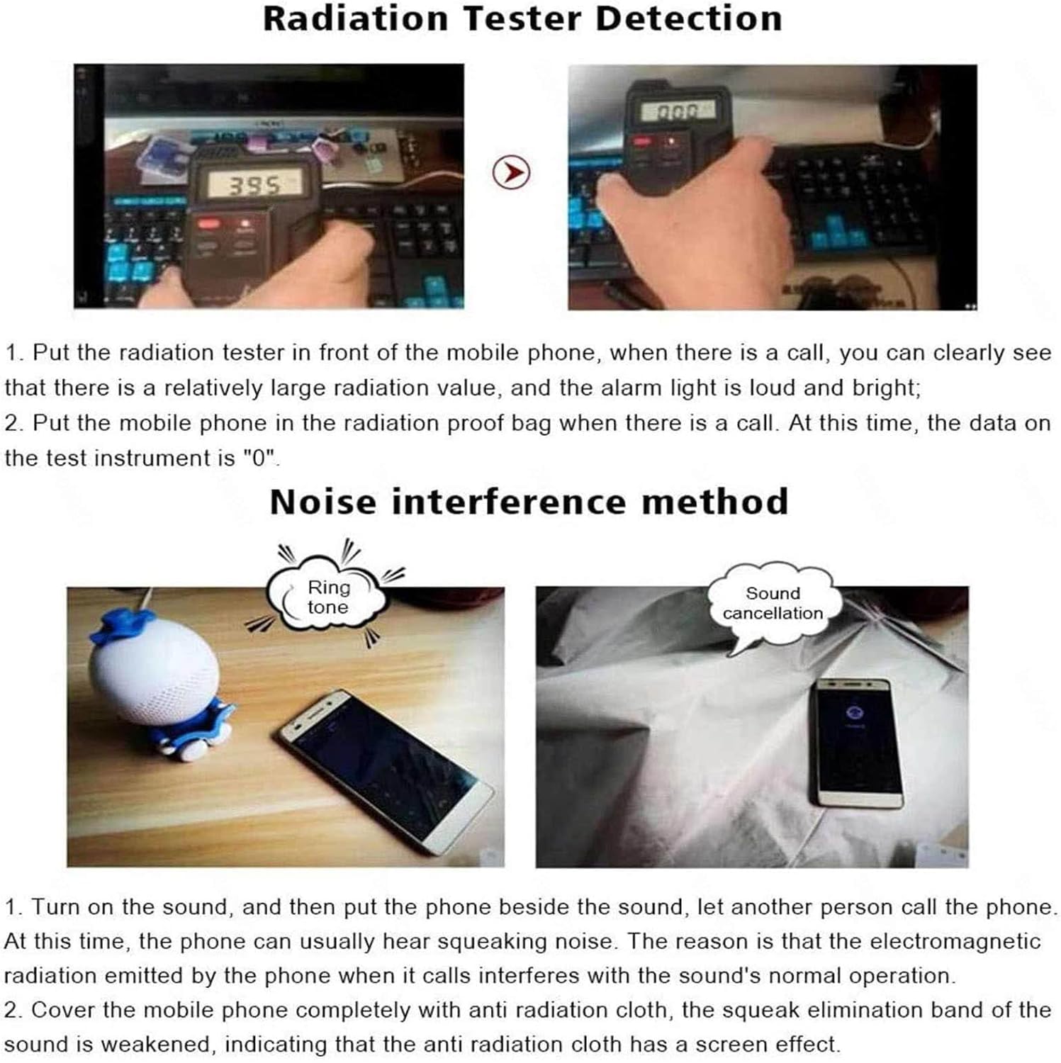 Tessuto di Faraday Schermatura Conduttiva Tessuto di Schermatura RF Materiale di Faraday Anti Radiazioni Schermatura EMI Blocco del Segnale di Interferenza Scudo RF RFID, Silver, 10x1.1m