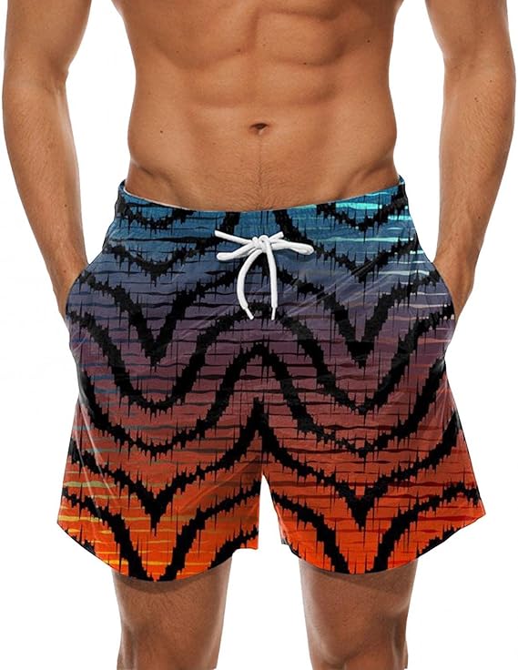 Amazon ジャージ メンズ 下 夏 D Monikall 水着 サーフパンツ 海パン 炎柄 ショートパンツ 短パン 夏 五分丈 調節紐 ポケット付き ビーチショーツ スポーツパンツ イージーパンツ カジュアル 涼しい 薄手 通気 吸汗速乾 水陸両用 ショートパンツ 通販