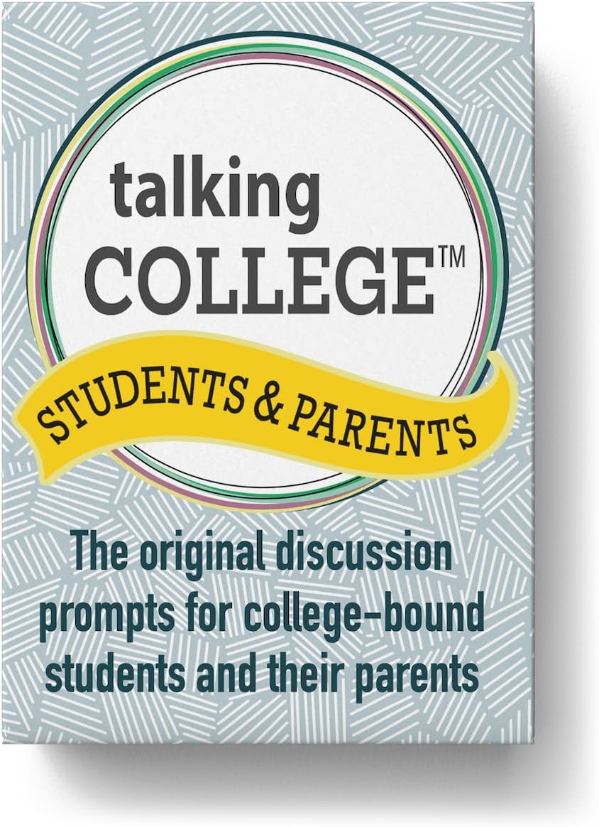 College-Ready Card Deck - Tips & Prompts for College-Bound Students w/Learning Differences - Health Care, Self-Care Readiness & Family Expectations - 55 Cards (Large Format)
