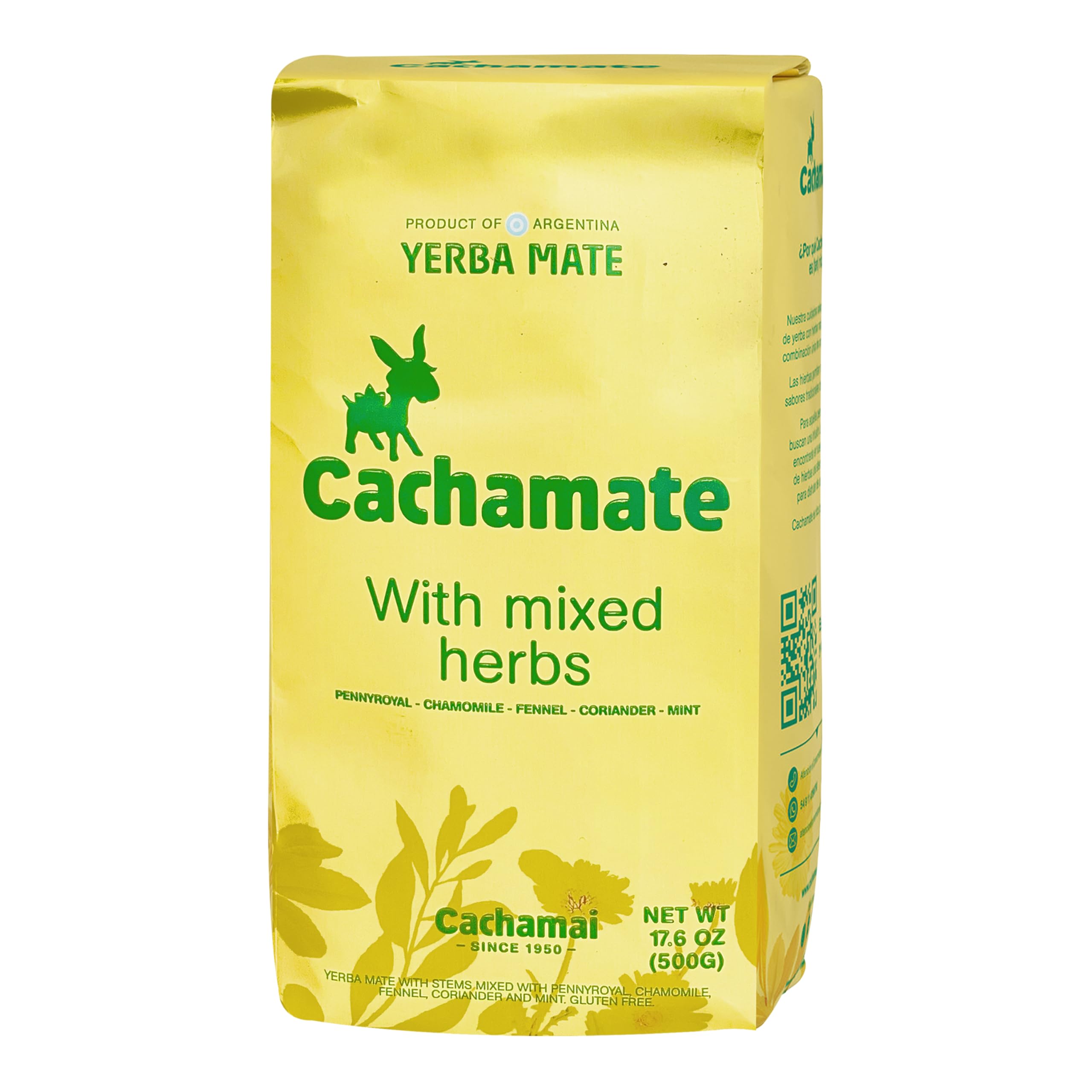 Yerba Mate Cachamate, 1.1 lbs, From Argentina