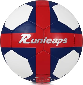 Runleaps Futsal Ball,Futsal Soccer Ball,Great for Indoor or Outdoor,Low Bounce Size 4 for Training,Playing,Games