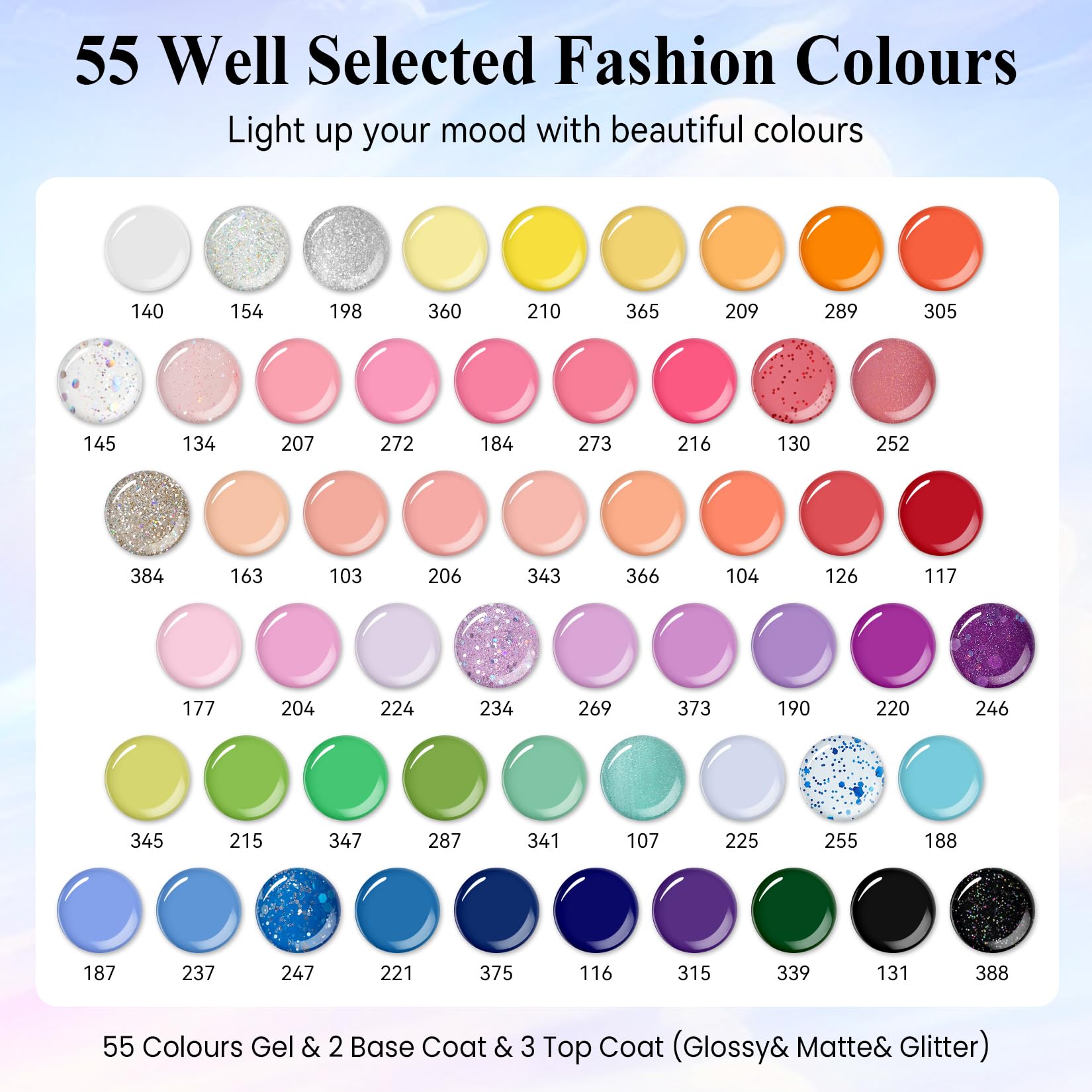 VANREESA Gel Nail Polish Set - Image 2