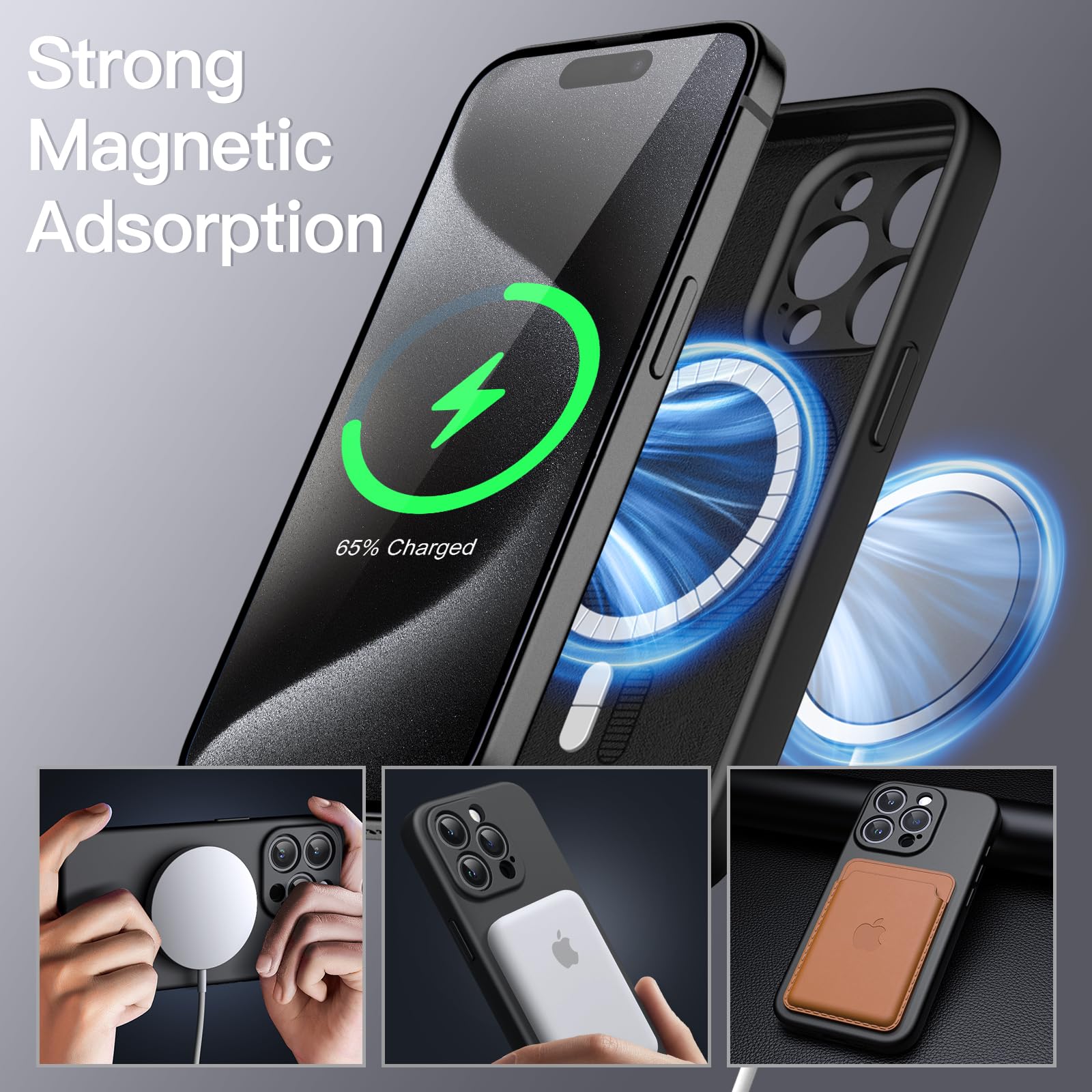 iPhone 15 Plus 6.7インチ用 マグネット シリコンケース Amazon.co.jp