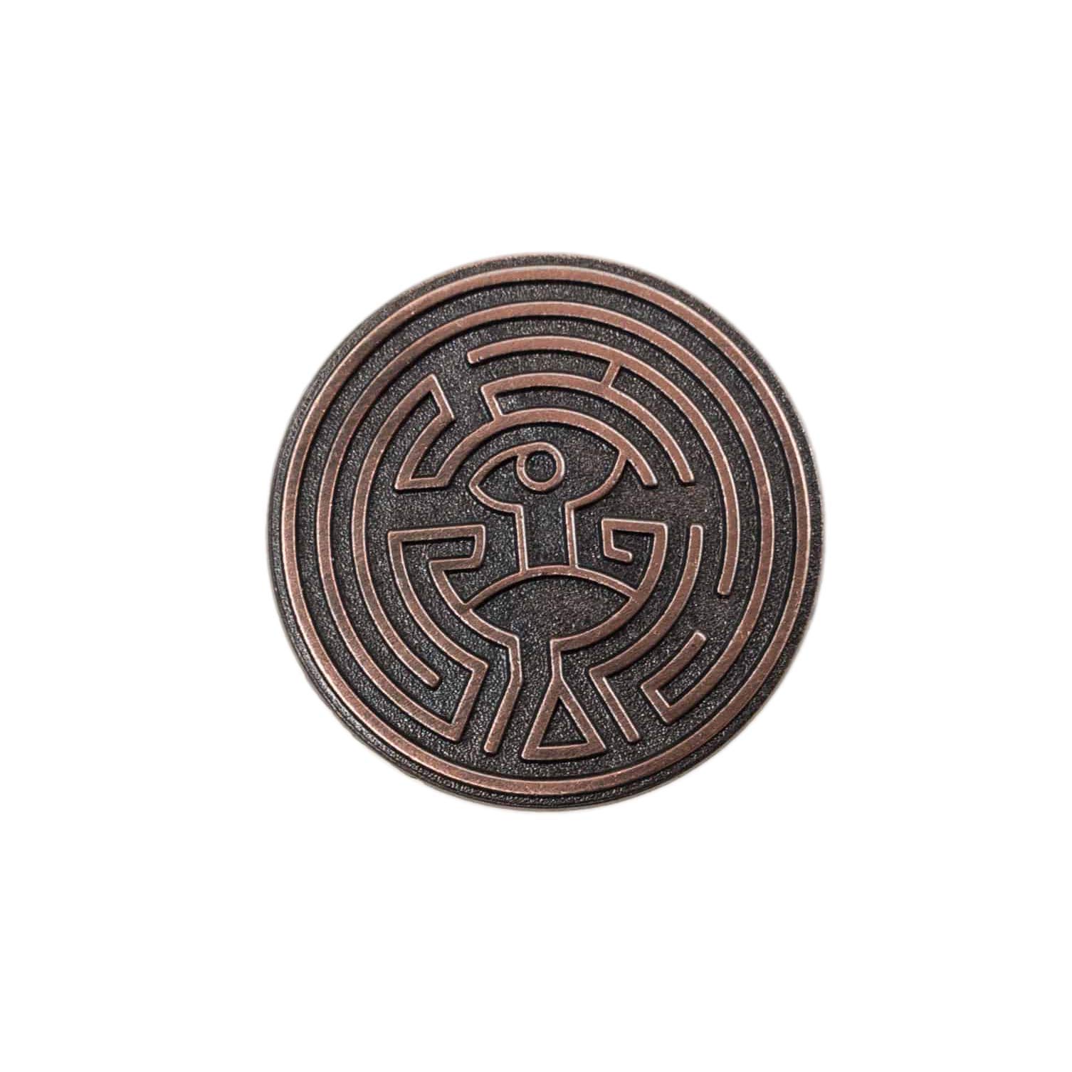 Loot Crate Westworld Maze Pin - January 2018