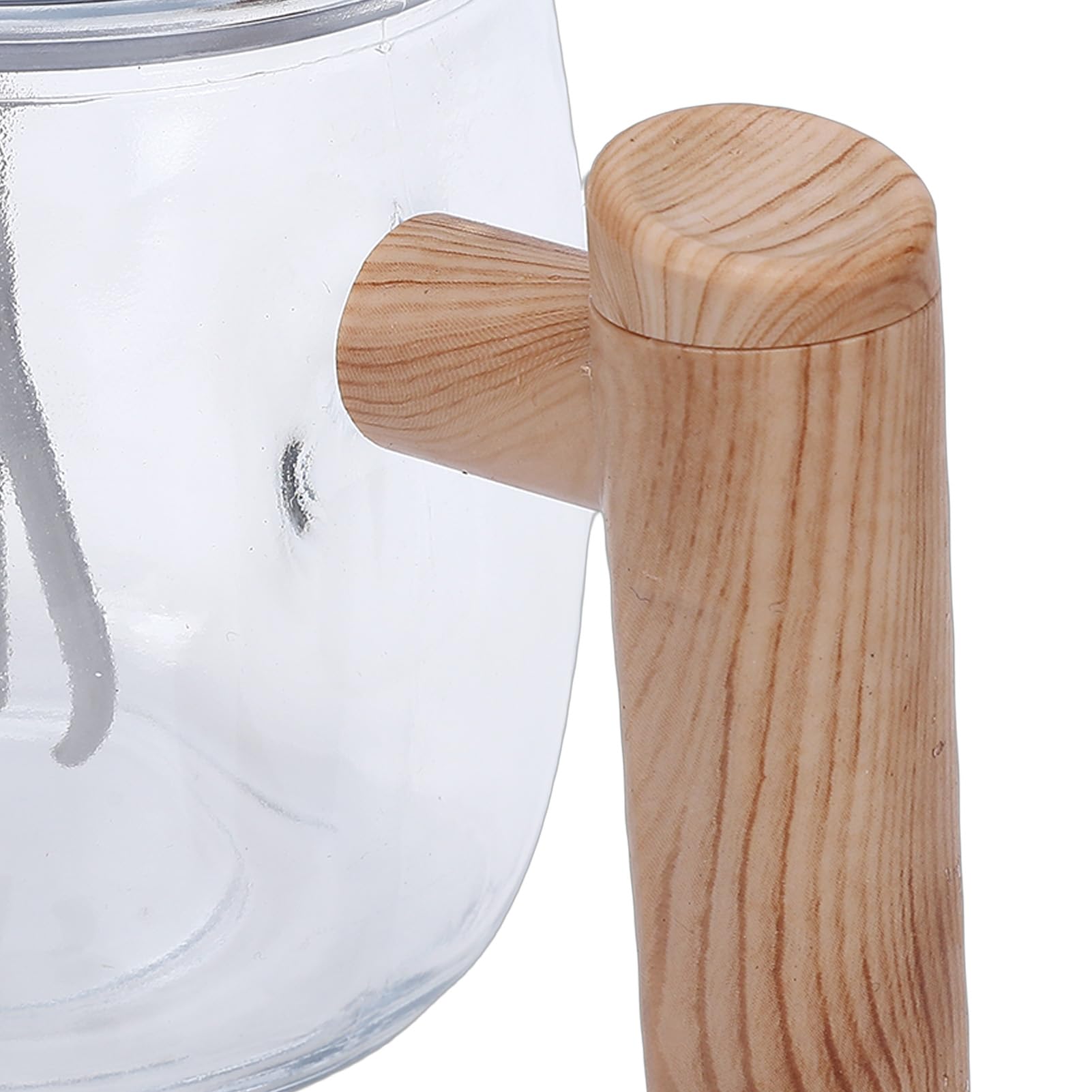 Topiky Tazza in Vetro per Miscelazione Elettrica 400ML, Tazza con Agitazione Automatica Ricaricabile con Coperchio e Manico, con Agitazione Automatica per Mescolare caffè, Latte Misto, Polvere per