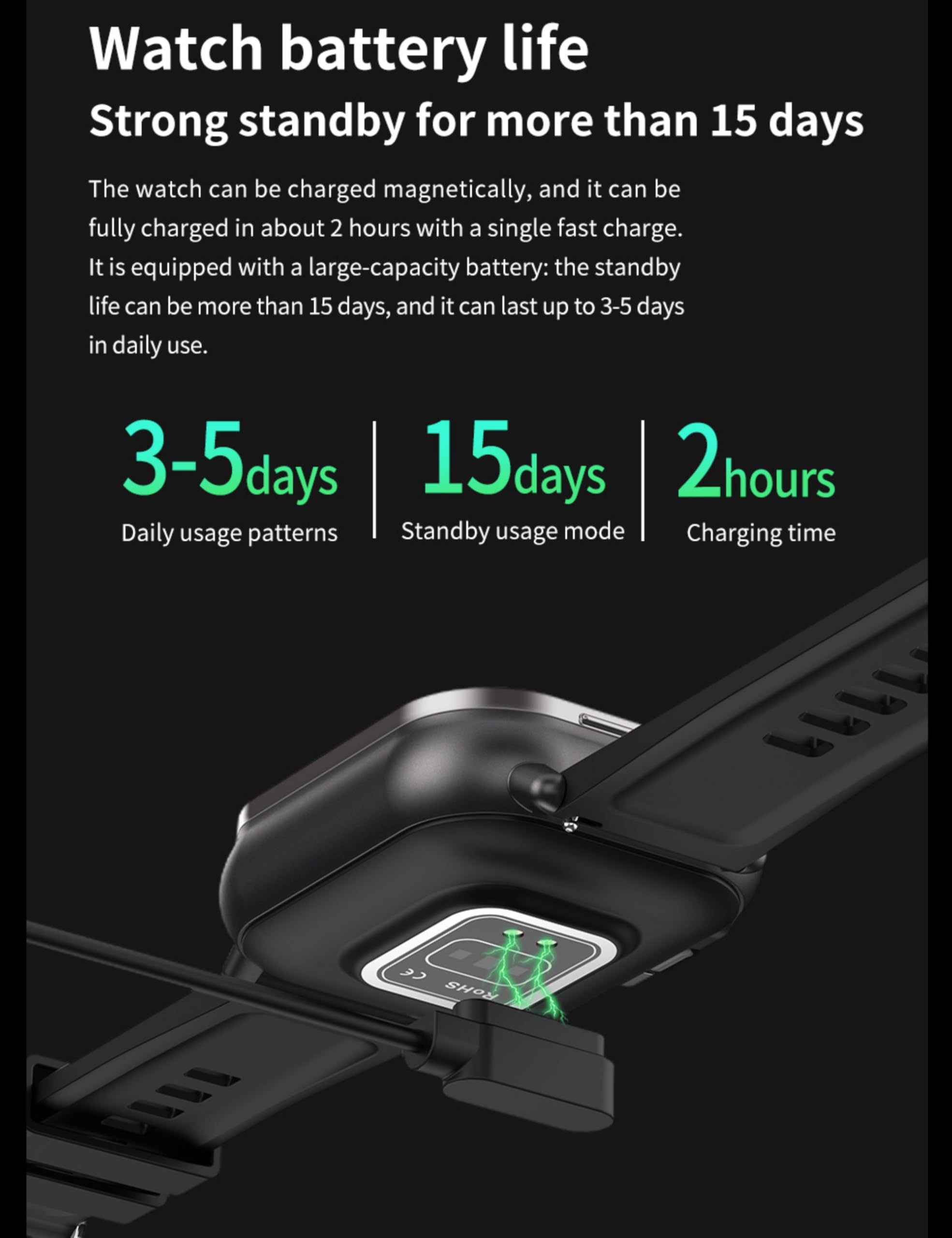 Reloj Inteligente 2 en 1 con Auriculares Inalámbricos, Pantalla de 2.01 Pulgadas, Compatible con iOS y Android, Diseño Innovador, Color Plateado