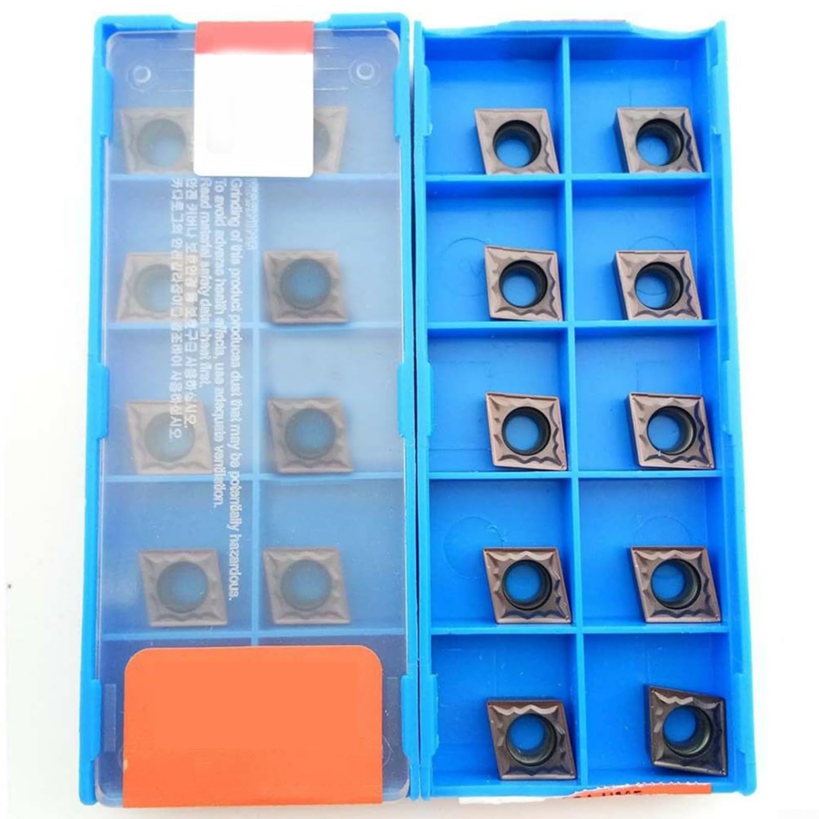 Inserti di tornitura in carburo CCMT09T304-HMP grado PC9030 per CNC metalli
