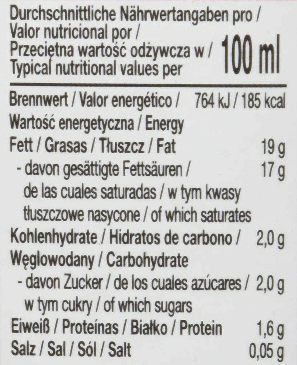 Orient Gourmet Leche de coco, leche cremosa con sabor a coco, cocina tailandesa auténtica, Contenido de Grasa 17-19%, 1 2 x 500 ml