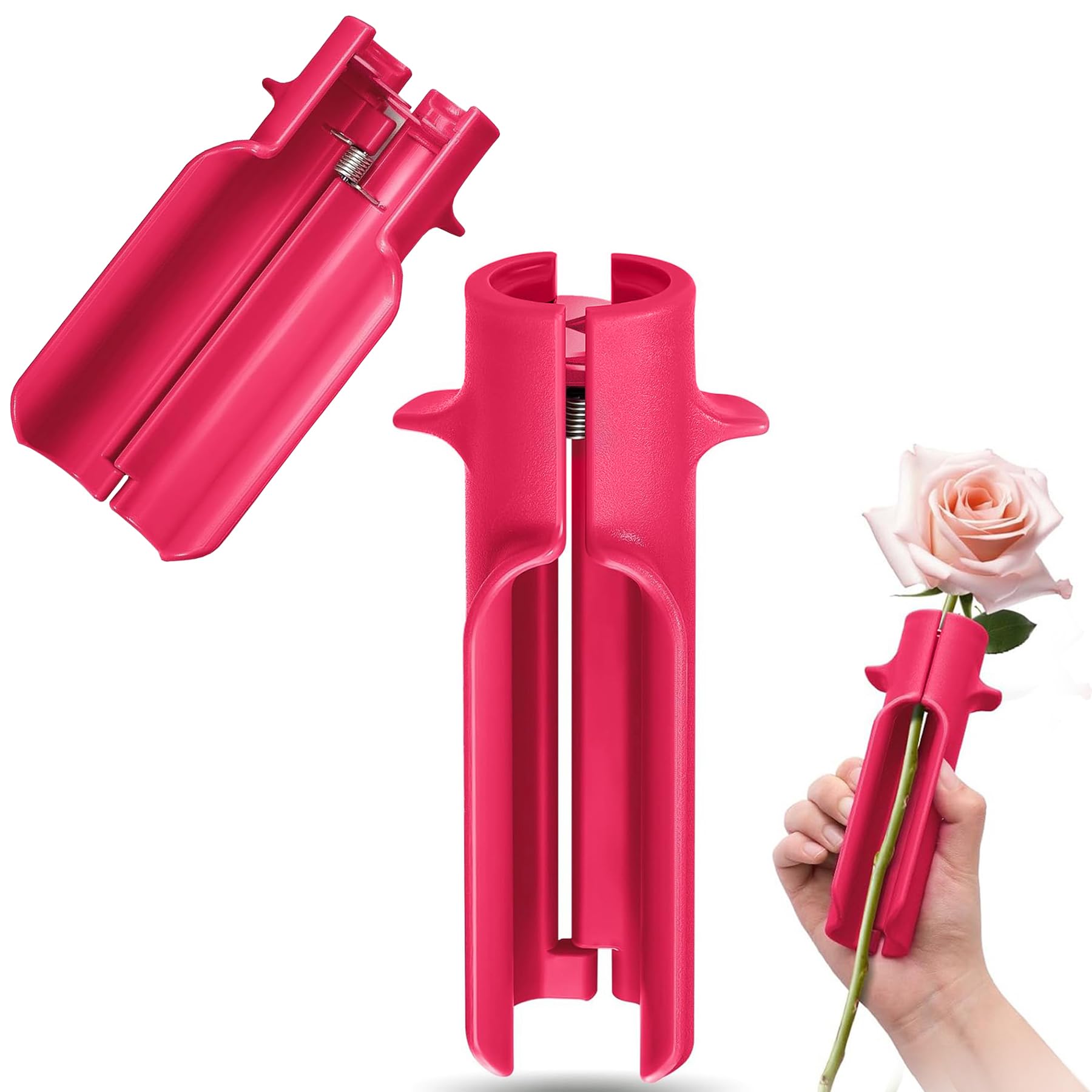 - LeLehome Rose Thorn Stripper Tool - Upgraded Flower Cleaner & Leaf Remover for Gardening, Floral Arrangements - Perfect for Home, Florist, Flower Shop and DIY, Rose