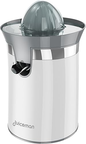 Exprimidor de cítricos, modelo JCJ450, de la marca Juiceman, Exprimidor de jugo, S, Blanco