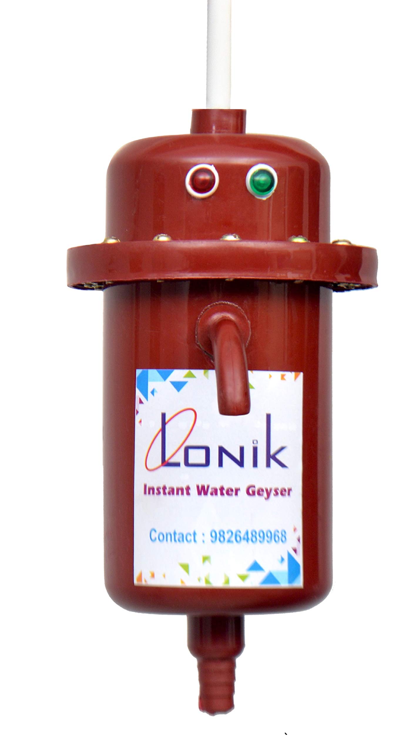 Buy Lonik Instant Water Geyser, Water Heater, Portable Water Heater, Geysers  Made of First Class ABS Plastic, automatic Cutoff (Multicolour) Online at  Low Prices in India - Amazon.in