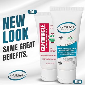 GLY MIRACLE High-Glycerin Body Lotion 2 oz Tube, Original Fresh Scent