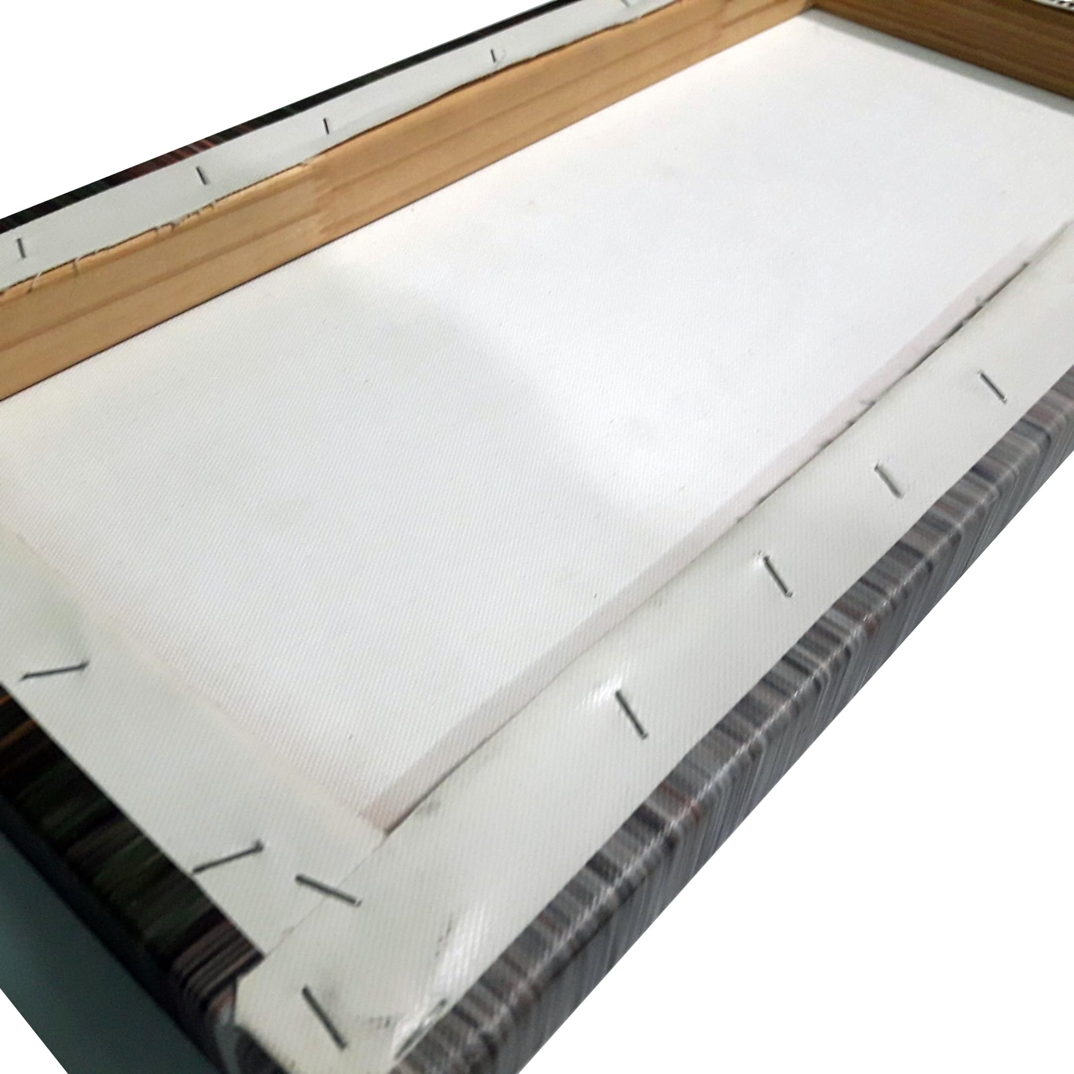 Genérico Lienzo personalizado con tu foto - Impresión sobre canvas de algodón, barnizado y montado en bastidor de madera de 3cm | Tamaño 50x100