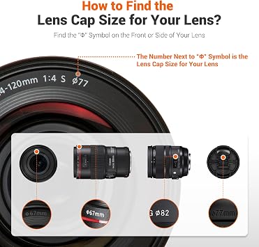 JJC 58mm Front Lens Cap Cover + Elastic Anti-Loss Cap Keeper Leash for Canon EF-S 18-55mm f/3.5-5.6 IS STM, Fujifilm XF 18-55mm f/2.8-4 R LM OIS, XC 16-50mm f3.5-5.6 OIS Lens & More 58mm Thread Lenses