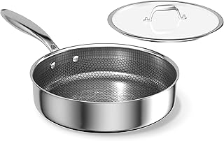 COOKER Stainless Steel Hybrid Sauté Pan