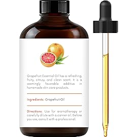 Handcraft Blends Grapefruit Essential Oil - Huge 4 Fl Oz - 100% Pure and Natural - Premium Grade Essential Oil for Diffuser and Aromatherapy, Skin, Massage, Candle and Soap Making Fragrance