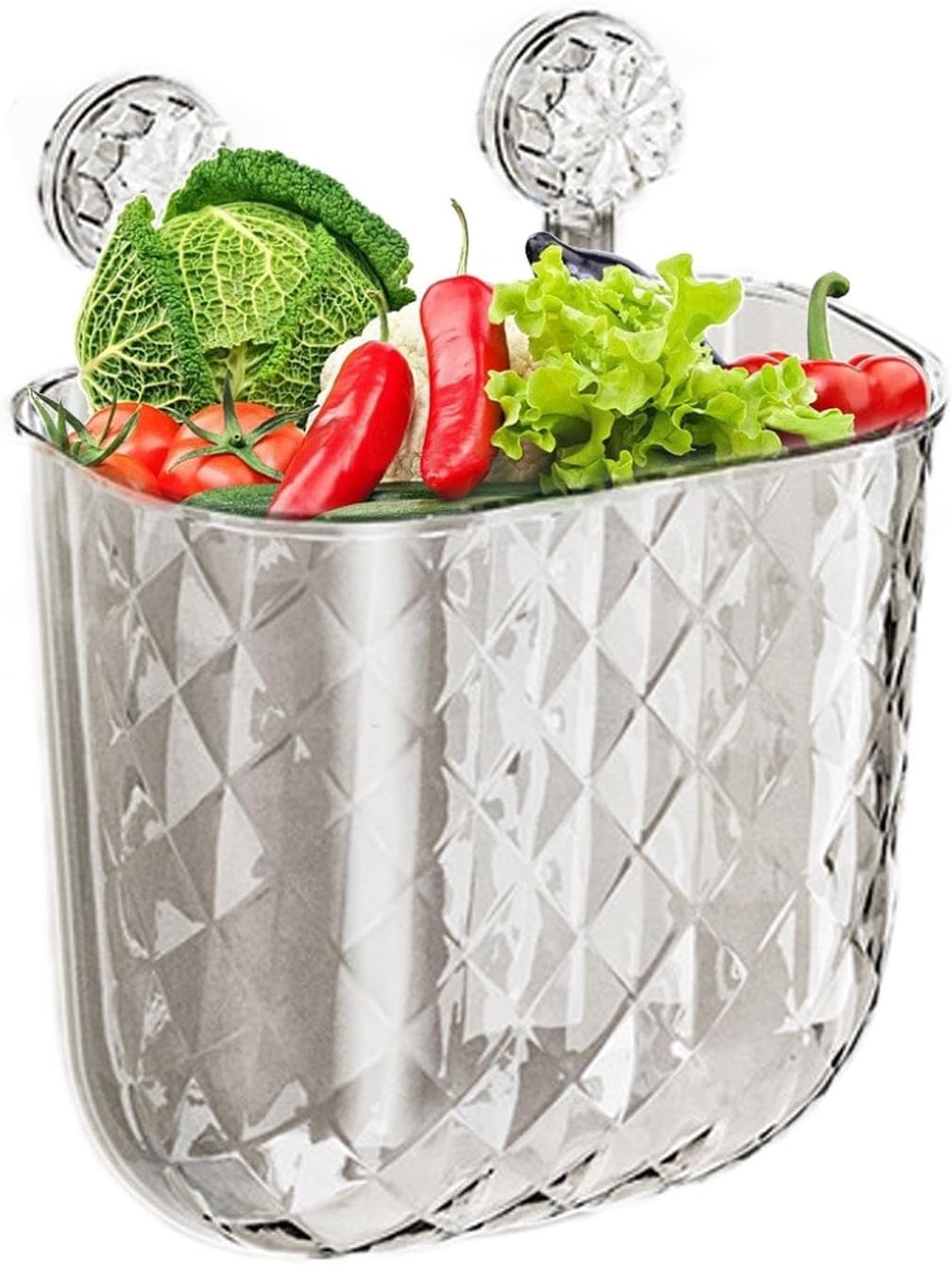 Kitchen Trash Can | Waste Basket No Drilling Required - Ventilation Trash Recycling & Compost Kitchen Trash Can Eco-Friendly