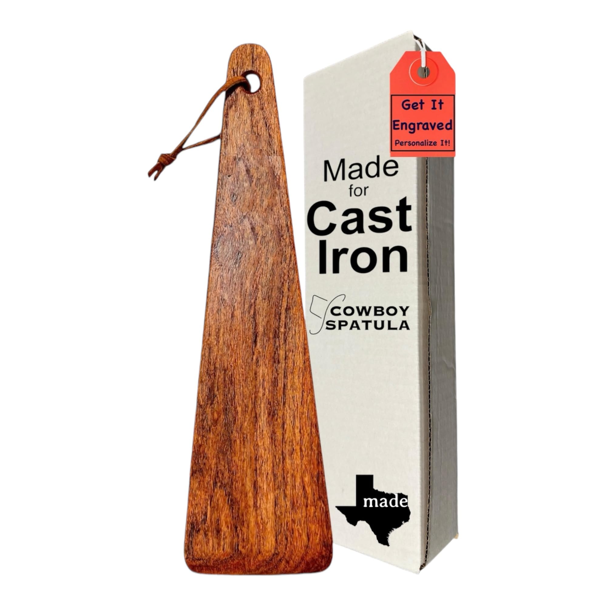 COWBOY SPATULA Mesquite Wood Spatula