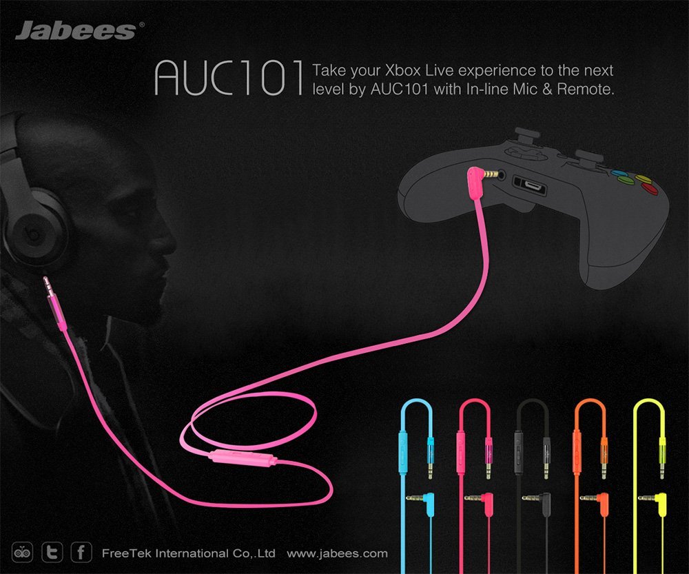 Jabees 3.5mm Aux Audio Cable to Connect 
