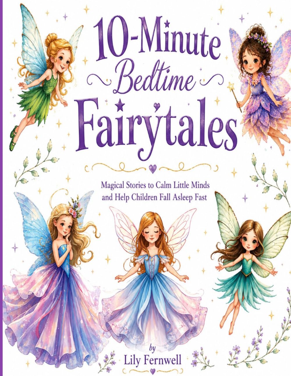 10-Minute Bedtime Fairytales: Magical Stories to Calm Little Minds and Help Children Fall Asleep Fast