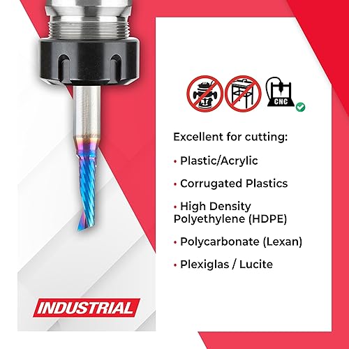 Miniatura 33 de Amana Tool Spektra 51446-K, 51446-K, 1/8 D x 3/4 CH x 1/4 SHK x 2-1/2 pulgadas de largo, acabado de espejo