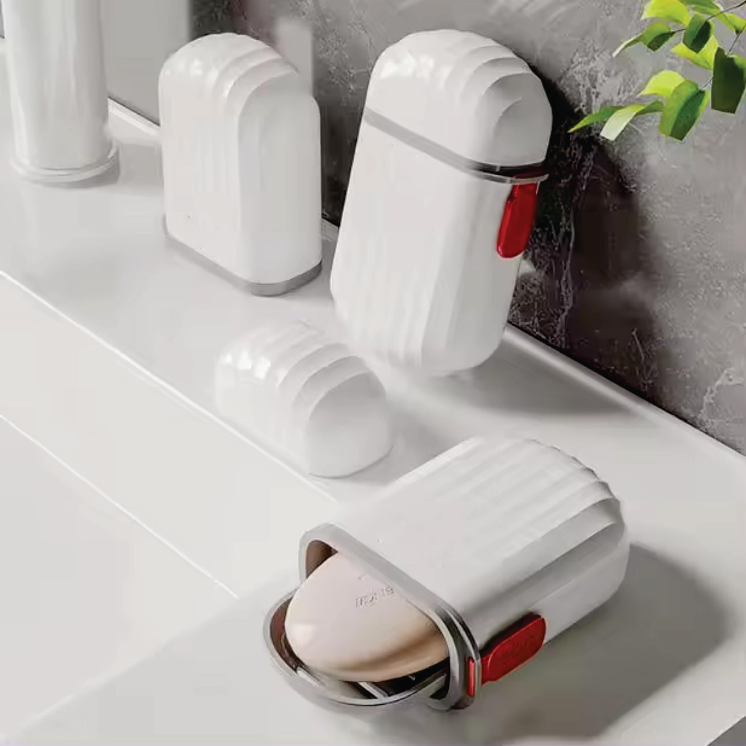 iBuddy Travel Soap Case Leak Proof - 2 Pcs, Portable Soap Case for Bathroom, Gym, Kitchen Waterproof Soap Holder with Lid & Draining Layer Soap Box for Travelling - (Pack of 2) (B0D45G17FL) Amazon Price History, Amazon Price Tracker