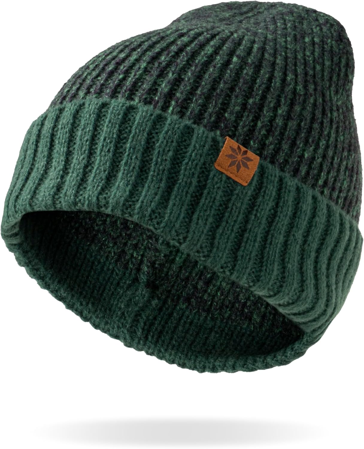 Britt's Knits Kid's Bonfire Beanie Rib Knit Hat for Boys and Girls