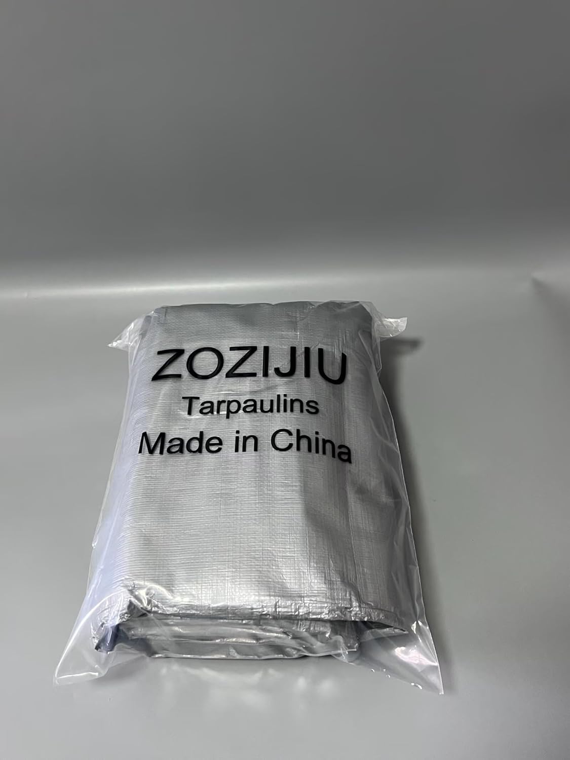 Tarps Heavy Duty Waterproof - Plastic Tarps with Grommets 12 Mil Silver Thick Protective Tarpaulin Covers for Outdoor Under Tent Camping Boat Patio Pool RV Pool