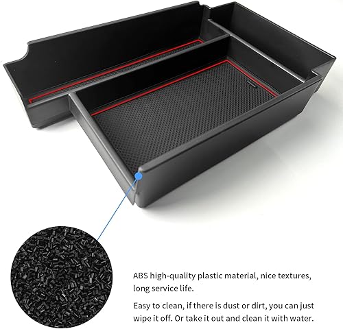 Miniatura 7 de YEE PIN Organizador de consola Pathfinder, bandeja Pathfinder 2023, bandeja de consola Pathfinder, 2023, organizador de consola central Pathfinder