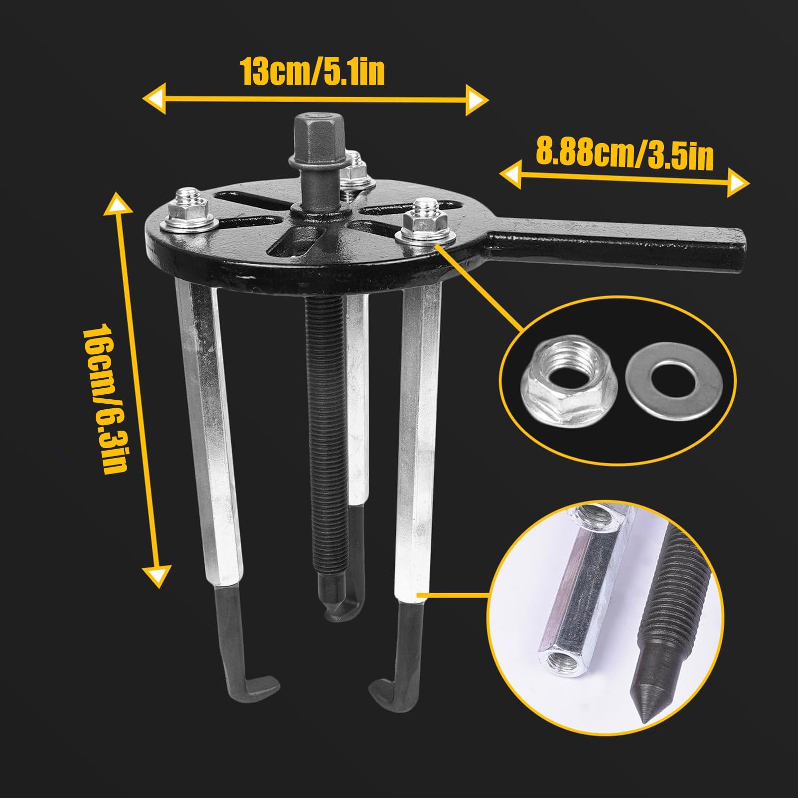 Estrattori Cuscinetti Divisore Esterno Rimozione | 21-in-1 Separatore Cuscinetti Per Ruote, Cambi, Attrezzature Meccaniche, SUV, RV, Camion, Veicolo, Trattore, Rimorchio