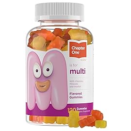 Zahler - Chapter One Kids Multivitamin Gummy with 13 Vitamins & Nutrients (120 Flavored Gummies) - Certified Kosher Kids Vitamins Including Vitamin C, D3, Zinc & More - Delicious Multivitamin Gummies