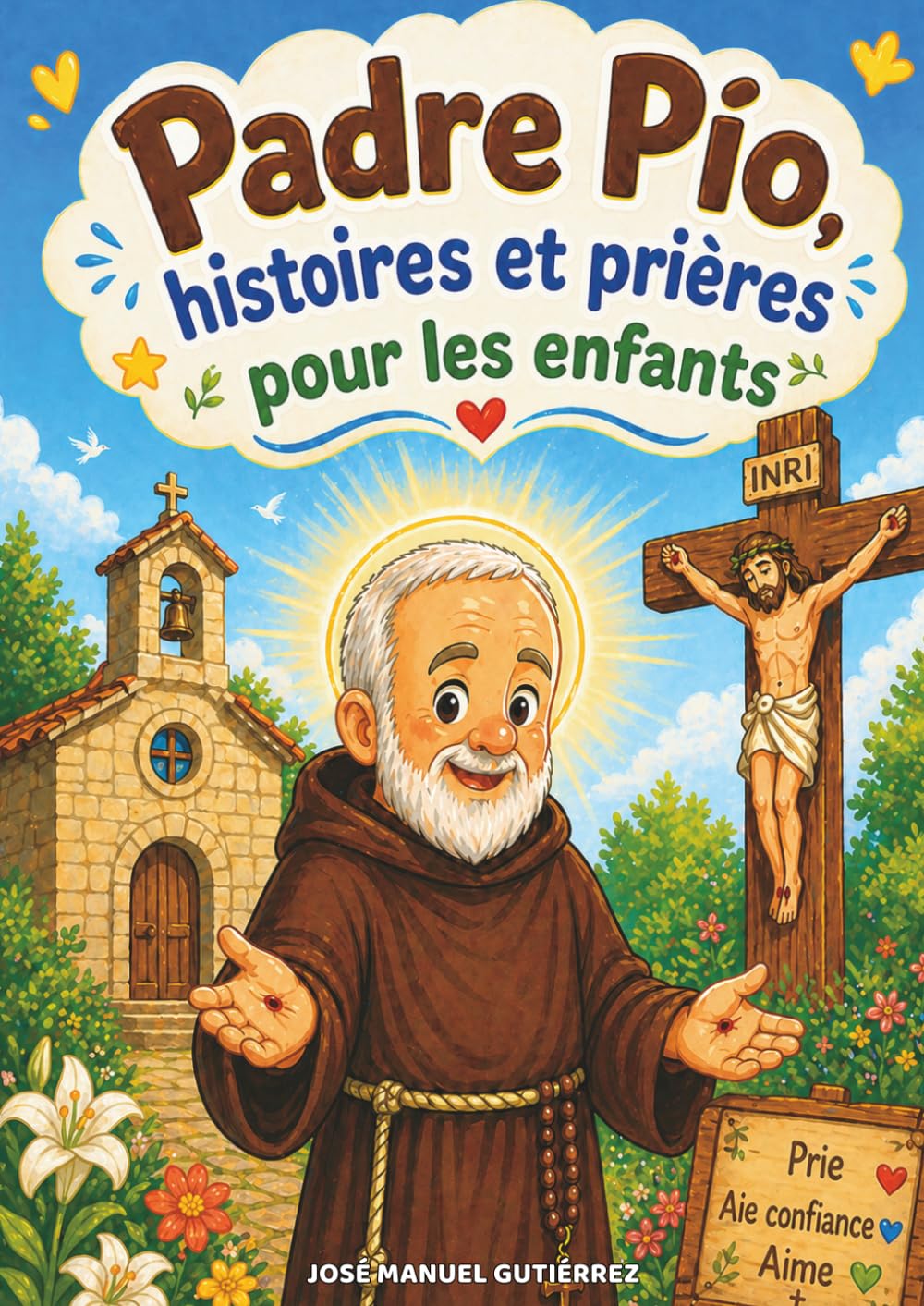 Padre Pio : Histoires et prières pour enfants: Tu peux écrire tes prières, tes pensées ou tes moments spéciaux