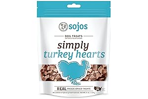 Sojos Freeze-Dried Dog Treats with Turkey