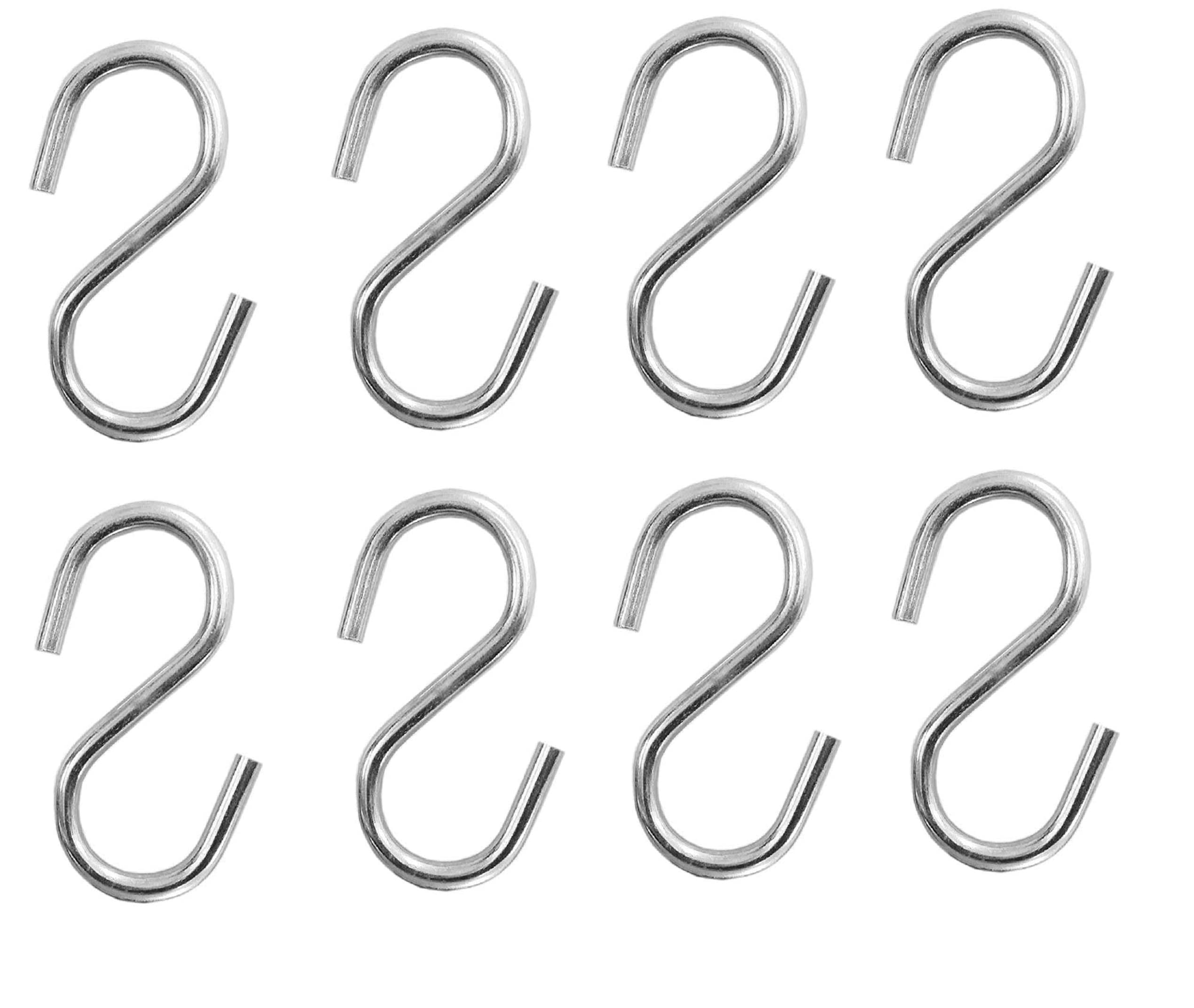 See full amazon price history chart for Caneuf Stainless Steel S-Hooks | S-Shaped Hanging Hangers Hooks for Kitchen, Bathroom, Bedroom, Office, Pan, Pot, Coat, Bag, Plants (Silver, 3 inch) (Pack of 8) Caneuf Stainless Steel S-Hooks | S-Shaped Hanging Hangers Hooks for Kitchen, Bathroom, Bedroom, Office, Pan, Pot, Coat, Bag, Plants (Silver, 3 inch) (Pack of 8) (B09WJ11J13) Amazon Price History, Amazon Price Tracker