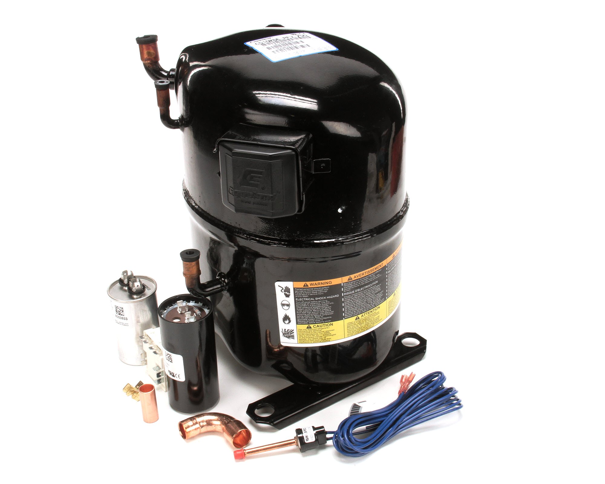 Amazon.com: Manitowoc Ice 7600053 208-230/60/1 Compressor Assembly 