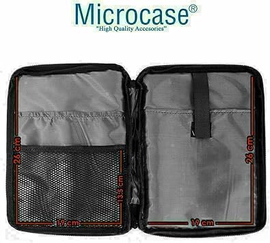 Microcase Samsung S10 FE Plus Tablet için Türkçe Bluetooth Klavye+Mouse+Tablet Standı-Siyah AL8126
