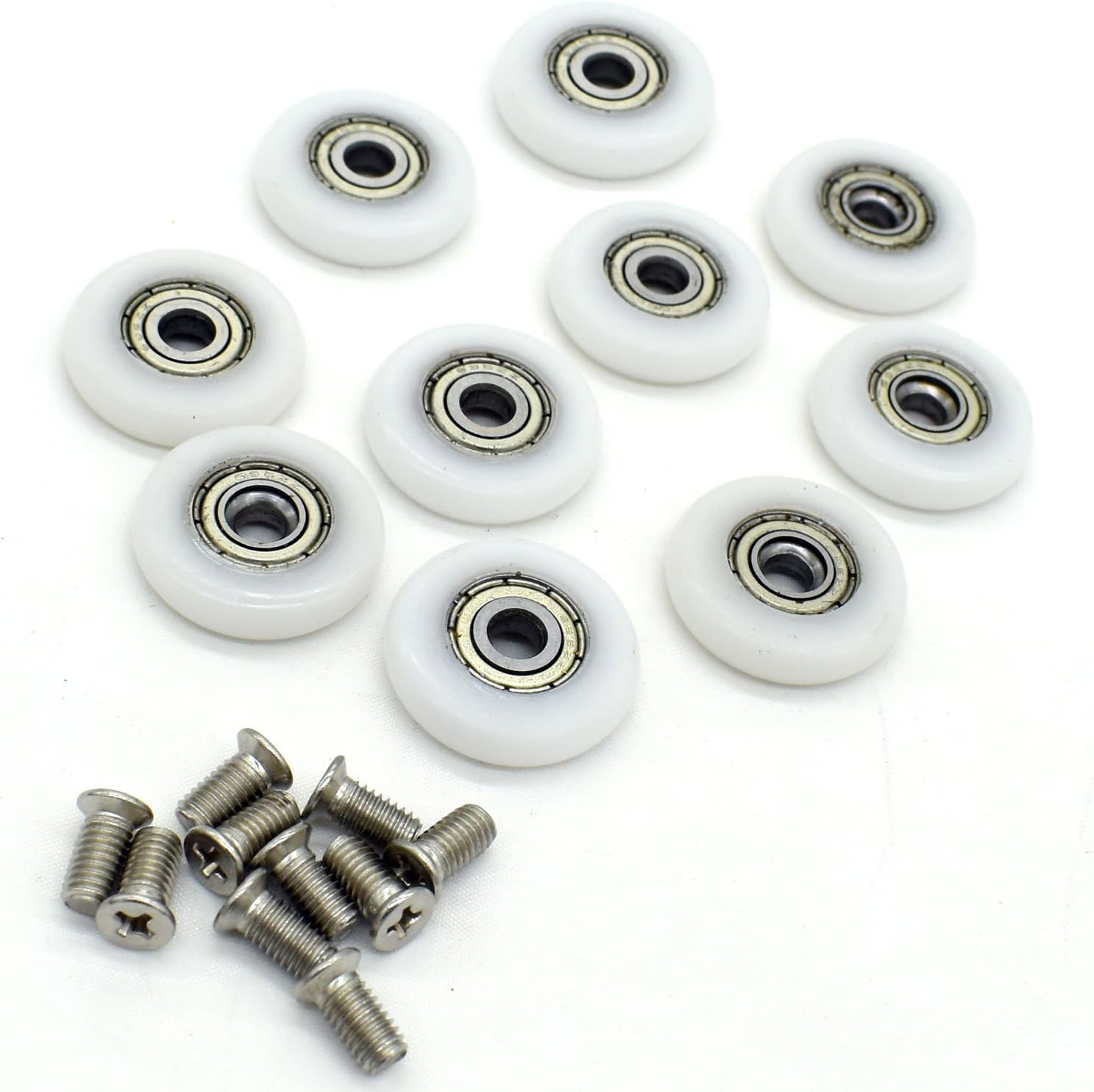 10x Replacement Shower Door ROLLERS/Runners/Wheels20mm by YuanQian