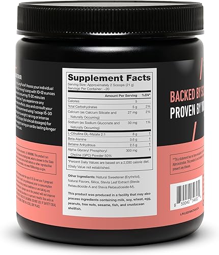 Miniatura 3 de LEGION Suplemento de preentrenamiento Pulse, bebida natural de óxido nítrico para aumentar la energía, sin creatina, endulzada naturalmente,