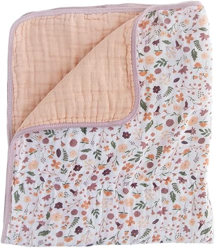 Miniatura 7 de Red Rovr Manta de muselina de algodón 100% orgánico para bebé, colcha de muselina multicapa, recién nacido y niño, suave, ligera, para guardería