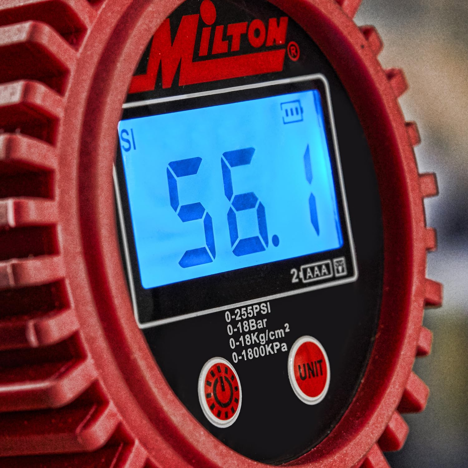 Milton S-568 Digital Gauge Reading