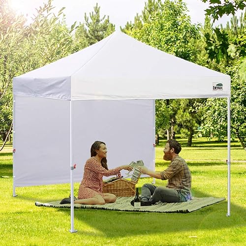 Miniatura 8 de Eurmax Smart - Toldo desplegable de 10 x 10pies para festivales al aire libre, portón trasero, eventos, tienda de artesanías toldo instantáneo con 1