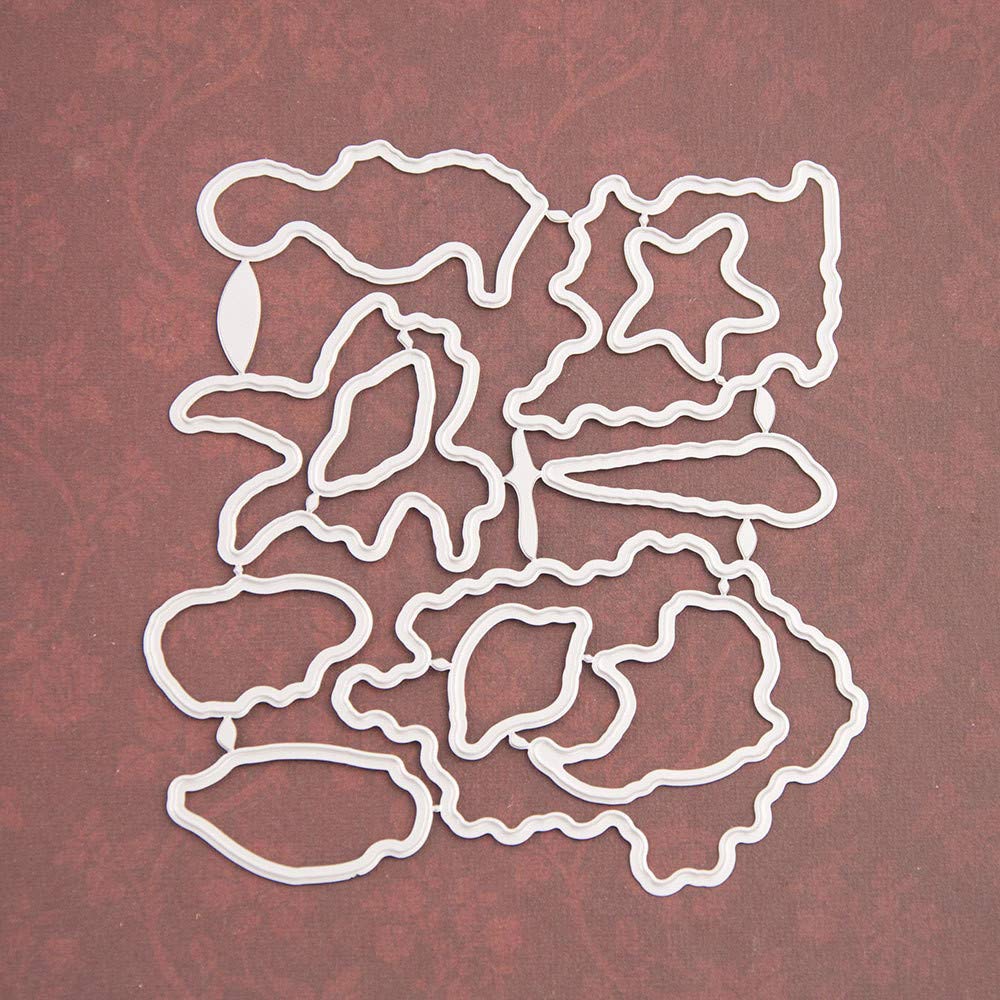 Morze przezroczyste stemple metalowe matryce do cięcia silikonowe tłoczenie szablon do tworzenia kart DIY scrapbooking konik morski muszla dno morskie