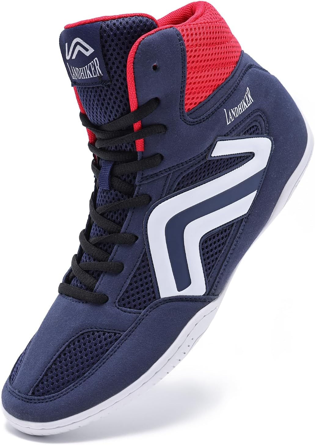 Wrestling Shoes Men Boxing Shoes for Men Wrestling Boots High Top Fitness Weightlifting Powerlifting Shoes Lightweight Non-Slip Breathable - Image 7