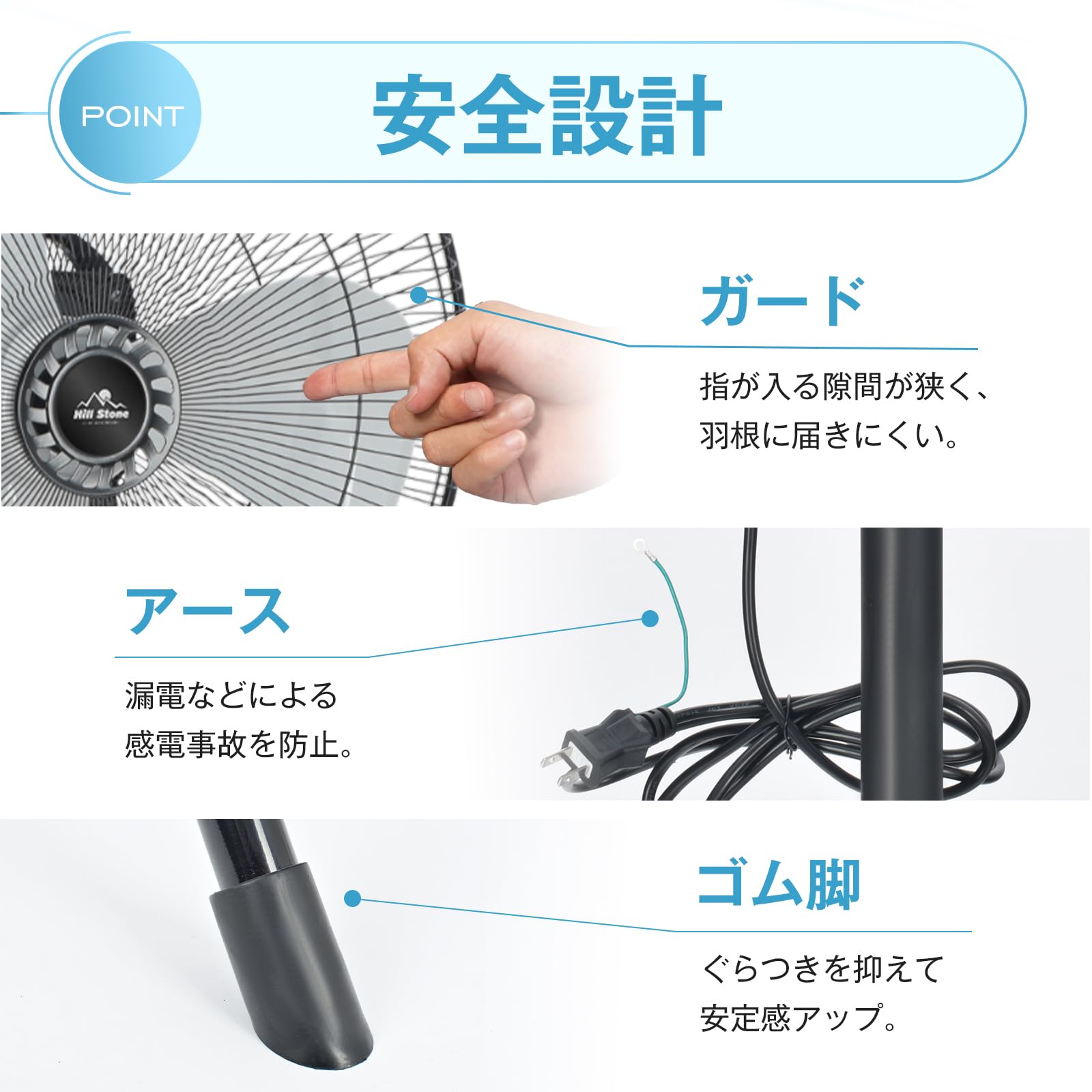 Amazon.co.jp: kaitou 工場扇 床置き 工場扇風機 工業扇風機 工業扇