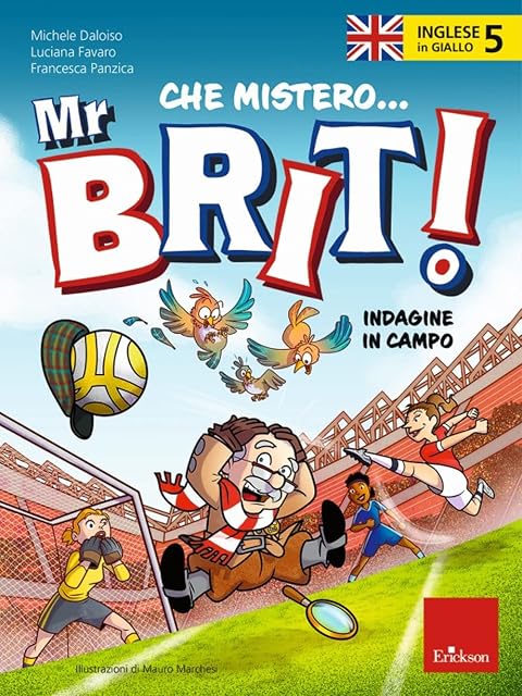 Portada de Inglese in giallo. Che mistero mr. Brit! Con QR Code. Indagine in campo