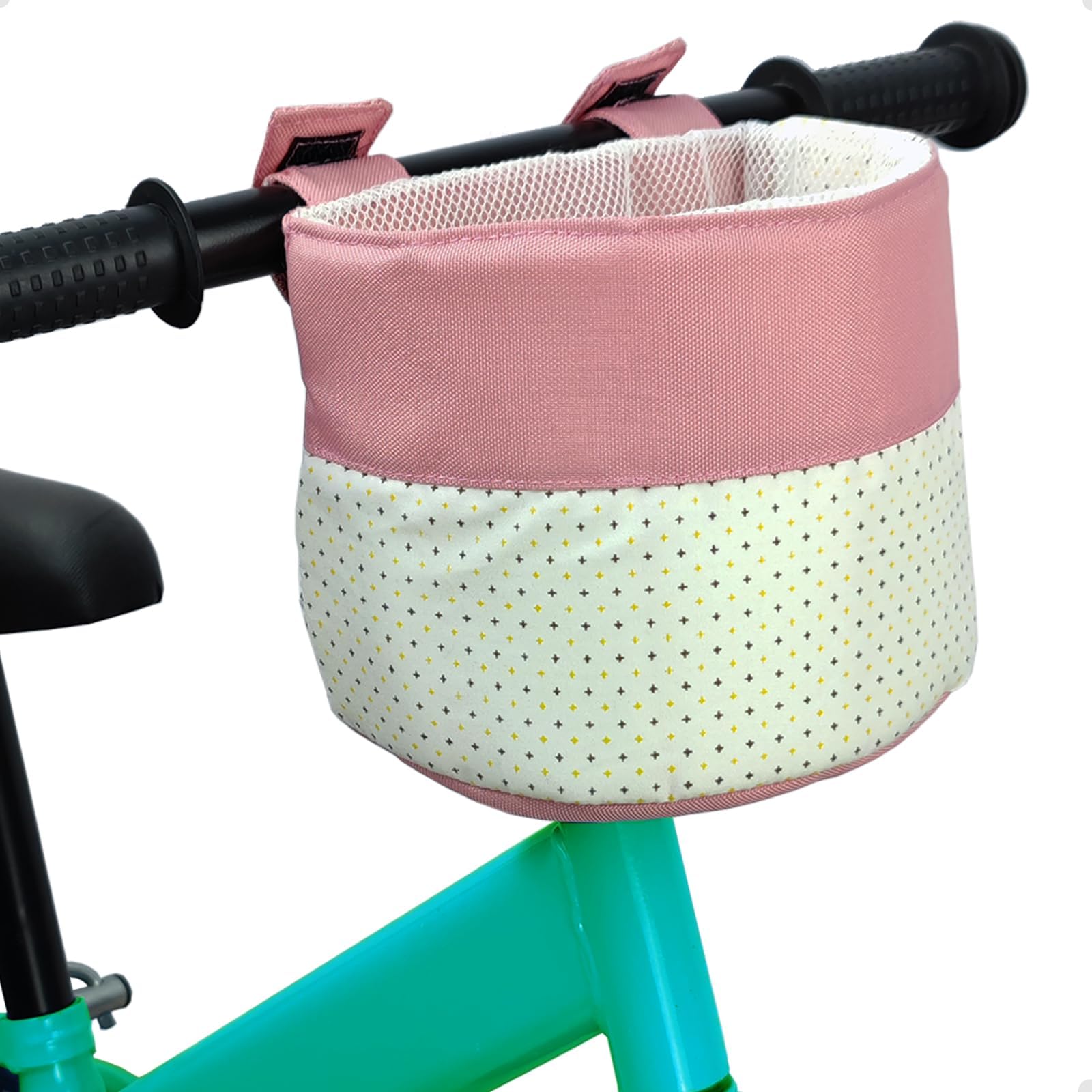 Kids Bike Basket, Soft Doll Bike Seat, Girls Bicycle Basket for Toy Doll Storage, Children's Bicycle Accessories for Balance Bikes, Children's Bicycles and Scooters