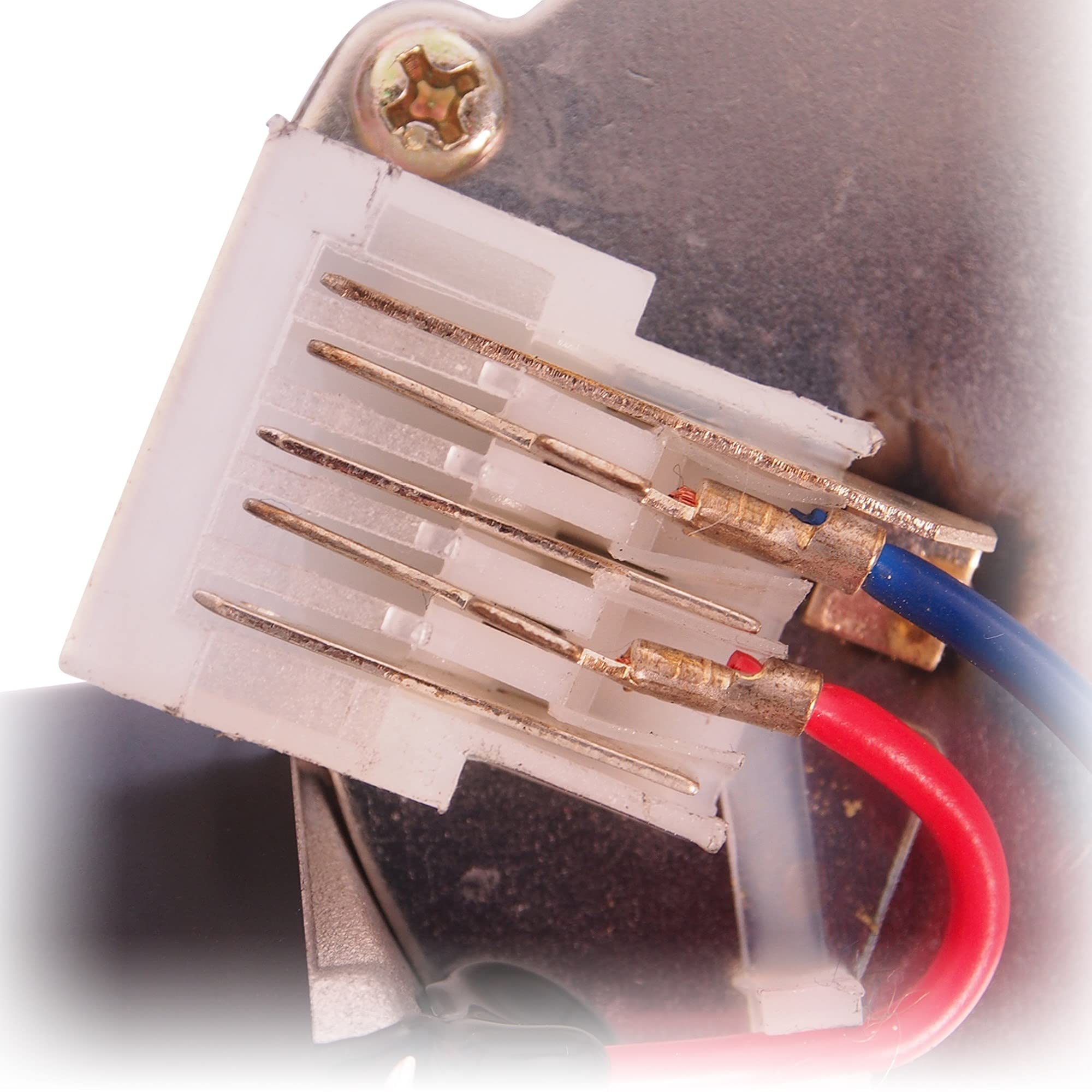 BESTPRICE Scheibenwischermotor 12v vorne, Wischermotor Frontscheibe